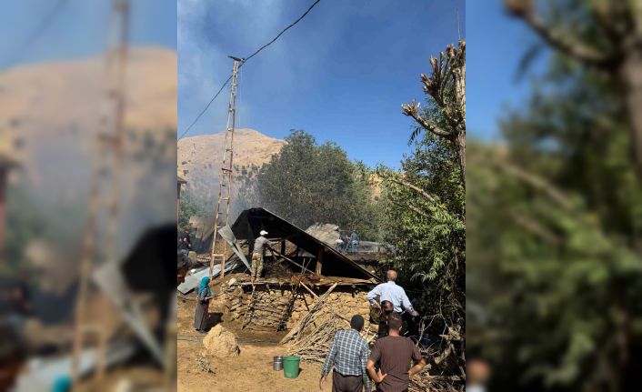 Batman’da korkutan yangın