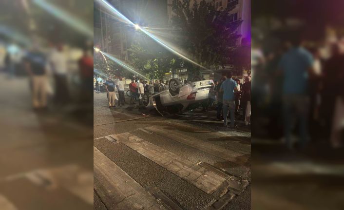 Batman’da otomobil takla attı: 2 yaralı