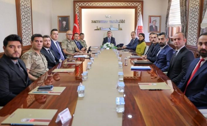 Bayburt’ta ‘Genişletilmiş İl Güvenlik ve Asayiş Koordinasyon’ toplantısı yapıldı