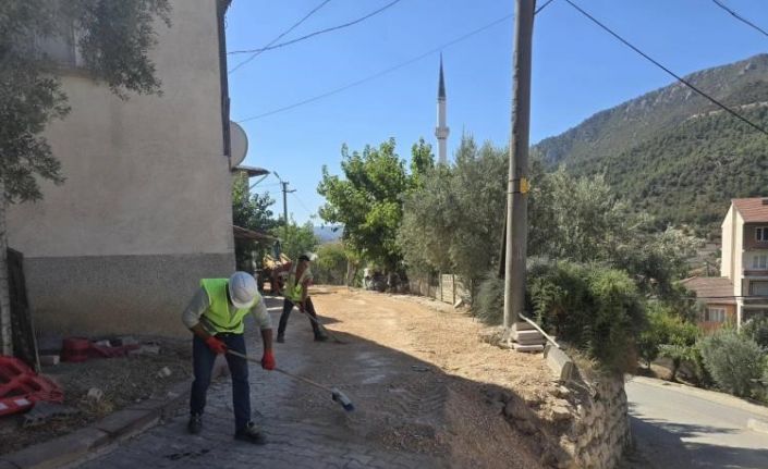 Bayırköy’de elektrik hatları yer altına alındı