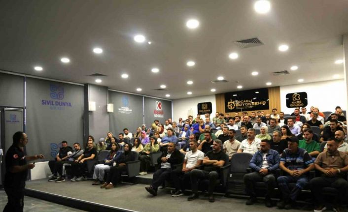 Belediye personeline "acil durum" eğitimi