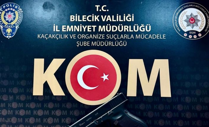 Bilecik’te ruhsatsız silah operasyonu