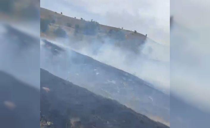 Bolu’da kırsal alanda çıkan yangın ormana sıçramadan söndürüldü