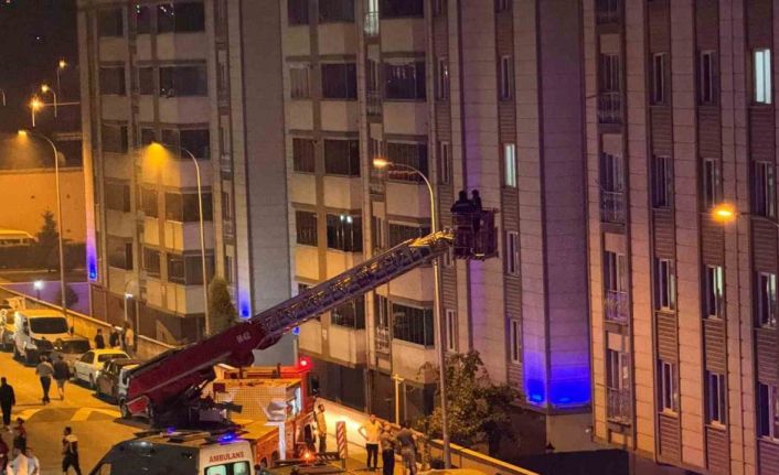 Bozüyük’te maddi hasarlı ev yangını