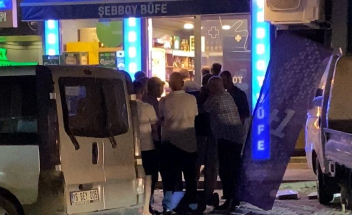 Bursa’da tekel bayisine silahlı saldırı: İşletme sahibi yaralandı