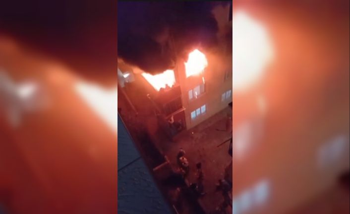 Bursa’daki yangın faciasında dehşete düşüren görüntüler