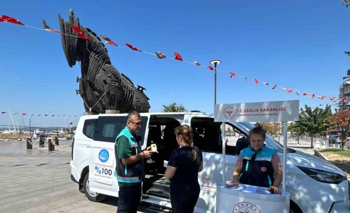 Çanakkale’de tütünle mücadele