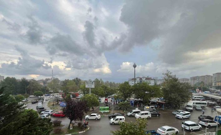 Çarşamba’yı serinleten yağmur