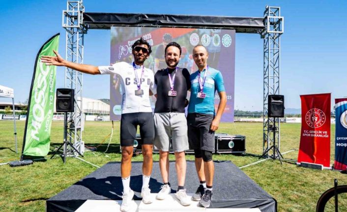 Çaycuma Granfondo’da Eskişehirli sporcu kürsüye çıktı
