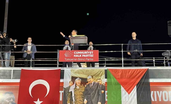 CHP’den Eyüpsultan’da Filistin’e destek mitingi