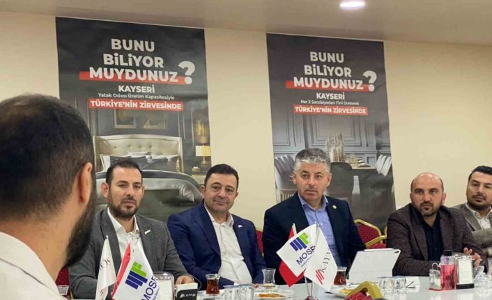 Çopuroğlu: "Mobilyanın anavatanı da başkenti de Kayseri’dir"