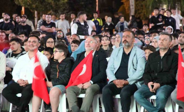 Çorum milli maç coşkusu