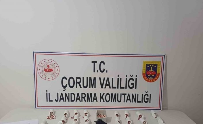 Çorum’da uyuşturucu operasyonu: 3 tutuklama