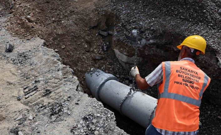 Çukurahmediye’nin yağmur ve atık suları yeni hat sayesinde güvenle taşınacak