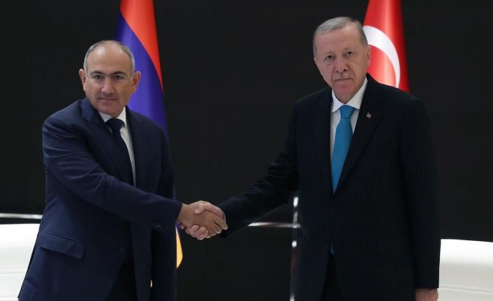 Cumhurbaşkanı Erdoğan, Ermenistan Başbakanı Paşinyan’ı kabul etti
