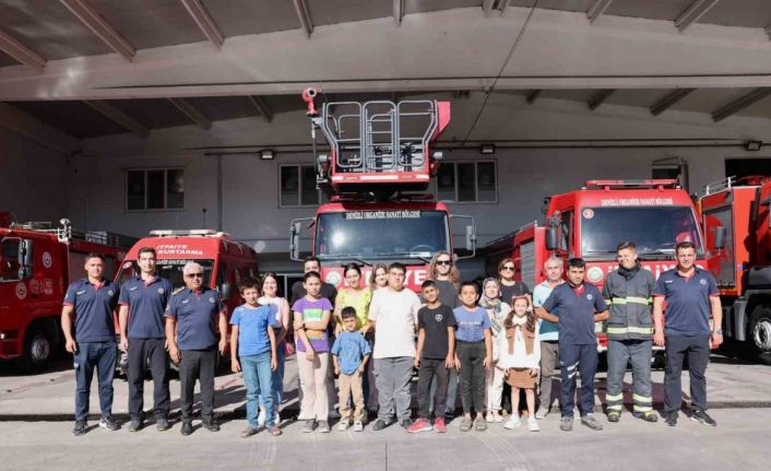 Denizli OSB Yönetimindem İtfaiye Haftasına özel anlamlı ziyaret