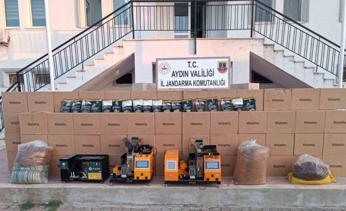 Didim’de kaçak tütün operasyonu