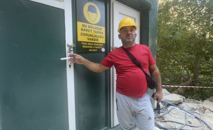 Dünyaca Ünlü Altınbeşik Mağarası’da ziyaretçilerin kilitli tuvalet tepkisi