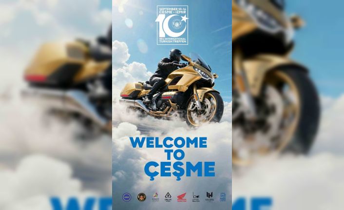 Dünyanın en büyük motosiklet etkinliklerinden Goldwing Treffen Çeşme’de