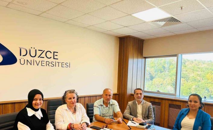 Düzce Üniversitesi kampüsünde hayat var