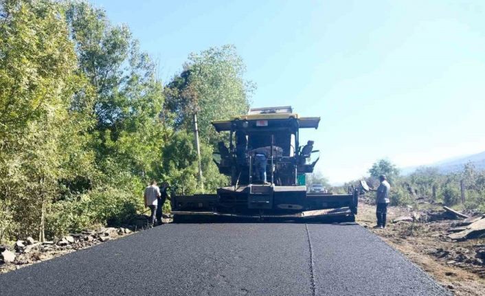 Düzce’de köylerin ulaşım konforu artıyor