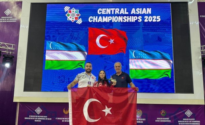 Düzceli milli halterci Şevval İnce, Asya şampiyonu oldu