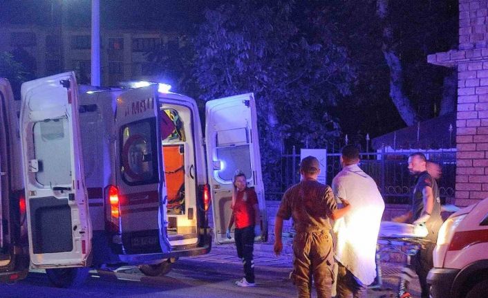 Edirne’de orduevinde çıkan yangında 16 asker dumandan etkilendi