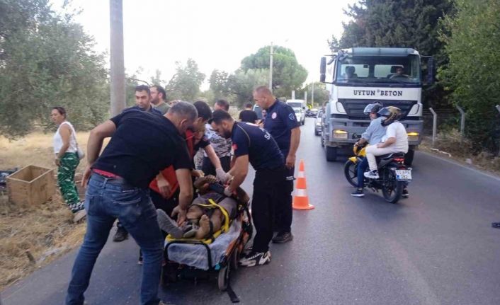 Edremit’te trafik kazası: 1 yaralı