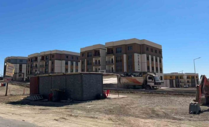 Ergani’deki TOKİ’lerde çevre düzenlemesine geçildi