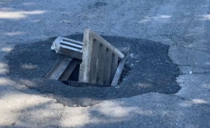 Erzincan’da kırılan mazgal tehlike oluşturdu