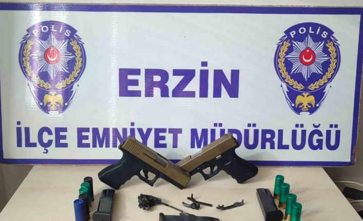 Erzin’de silah kaçakçılığı operasyonu: 2 tutuklama