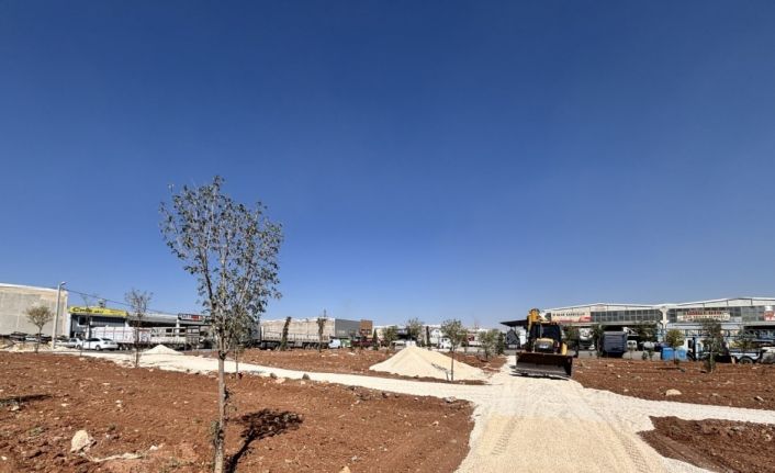 Eyyübiye Belediyesi’nden yeni yeşil alan çalışması