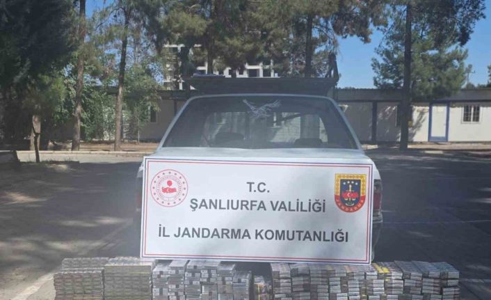 Eyyübiye’de 2 bin 145 paket kaçak sigara ele geçirdi