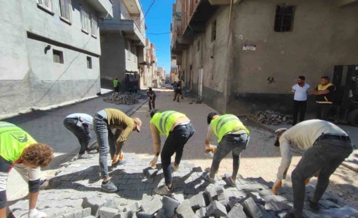 Eyyübiye’de üst yapı çalışmaları devam ediyor