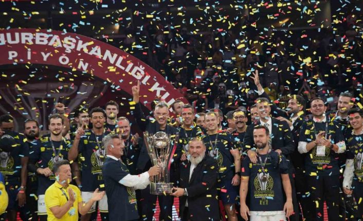 Fenerbahçe, Erkekler Cumhurbaşkanlığı Kupası’nı 8. kez kazandı