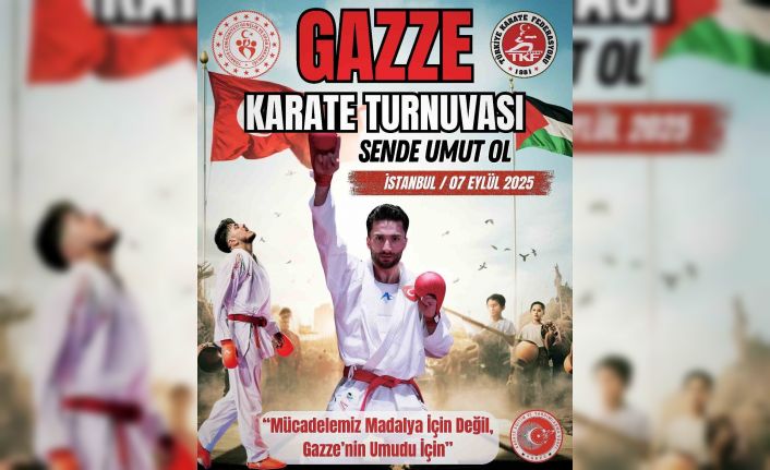 Gazze için karate turnuvası düzenlenecek