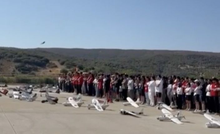 Gökçeada TEKNOFEST’te sıra ’Savaşan İHA Yıldızlar Yarışması’nda