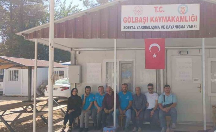 Gölbaşı SYDV çalışanları greve çıktı