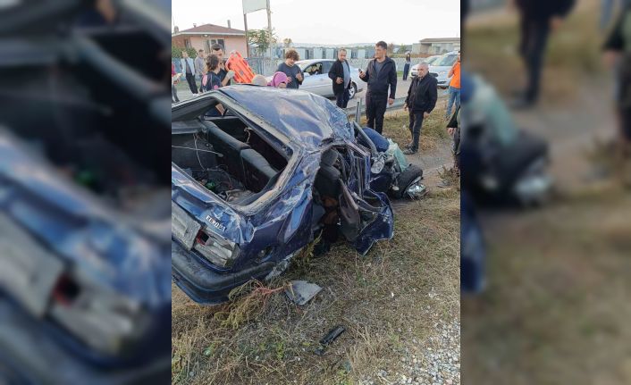 Gönen-Bandırma yolunda trafik kazası: 1 kişi yaralandı