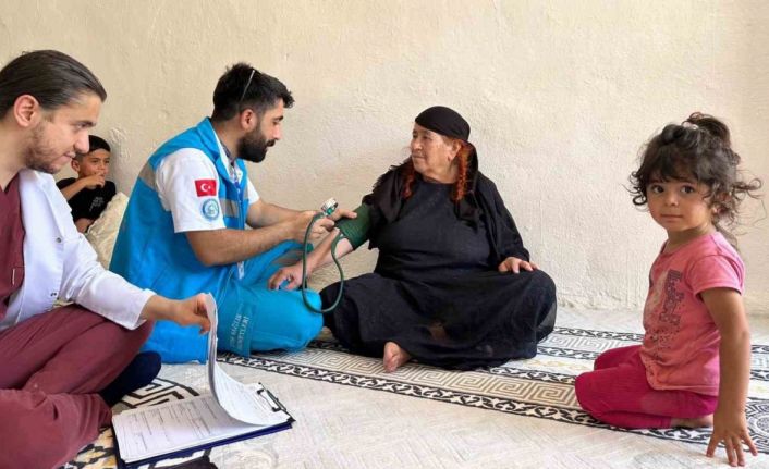 Hakkari’de vatandaşlara yerinde sağlık hizmeti