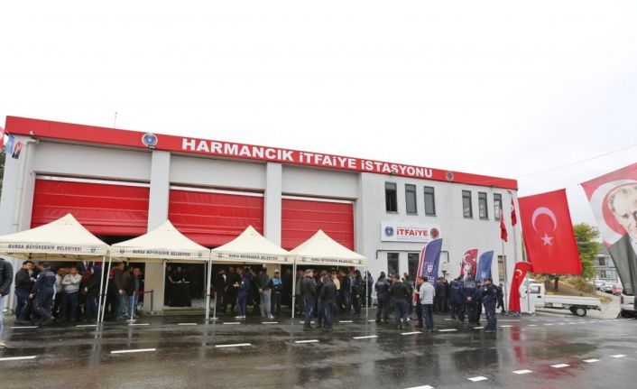 Harmancık’a tam donanımlı itfaiye binası