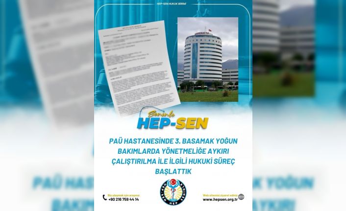 Hemşireler PAÜ Hastanesi’ne mevzuata aykırılık davası açtı