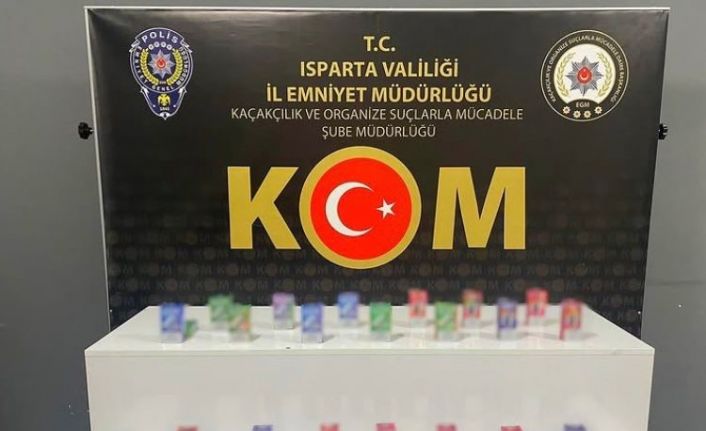 Isparta’da kaçak elektronik sigara operasyonu: 1 gözaltı