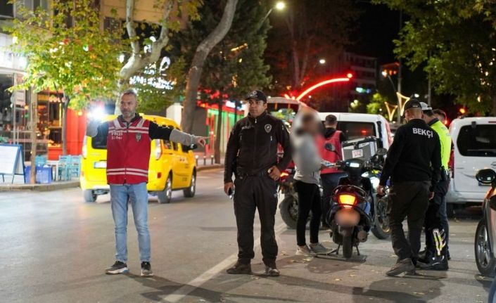 Isparta’da motosiklet ve motorlu bisikletlere yönelik denetim