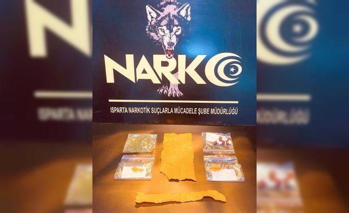 Isparta’da uyuşturucu operasyonu: 1 gözaltı