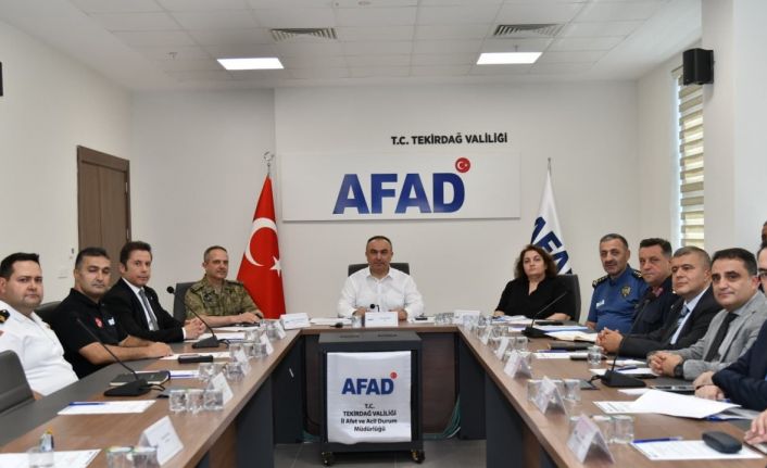 İstanbul-Adalar merkezli deprem tatbikatı için planlama toplantısı yapıldı