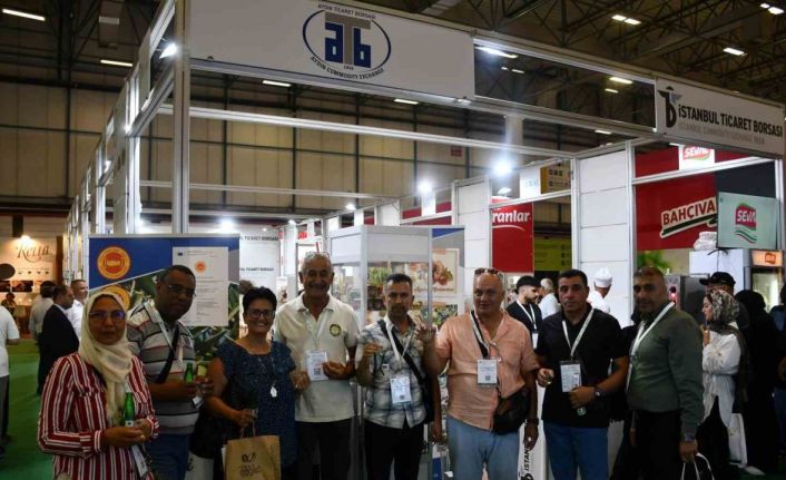 İstanbul’daki fuarda Aydın Ticaret Borsası standı yoğun ilgi gördü