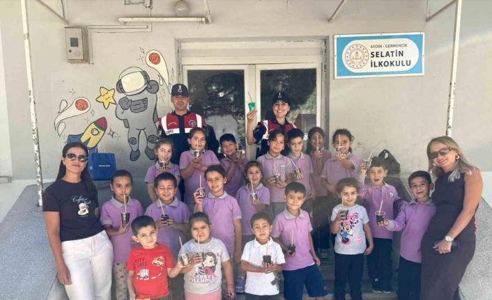 Jandarma öğrencilere doğa sevgisini aşıladı