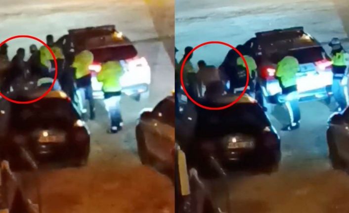 Kapaklı’da bir sürücü alkolmetreye üflememek için üstünü soydu