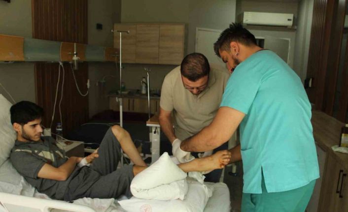 Kapanmayan yaraya Şırnak’ta serbest doku transferi